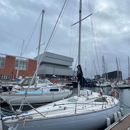 לה האברה Nuit Insolite Sur Un Bateau Au Havre מראה חיצוני תמונה